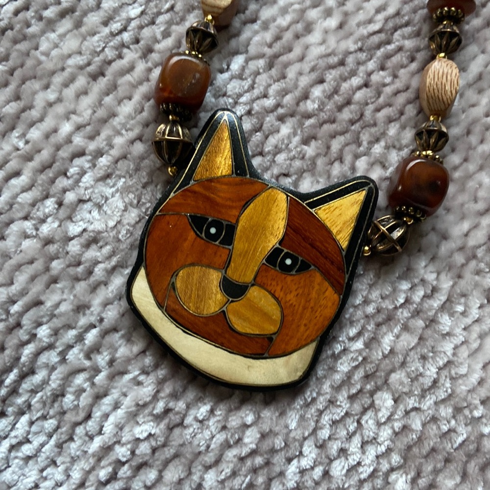 Vintage Cat necklace